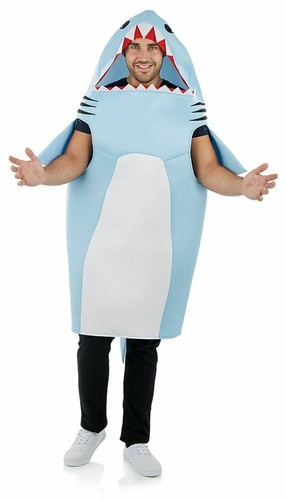 Adult shark suit - costume, mens