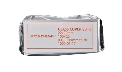 Academy microscope slide - academy,