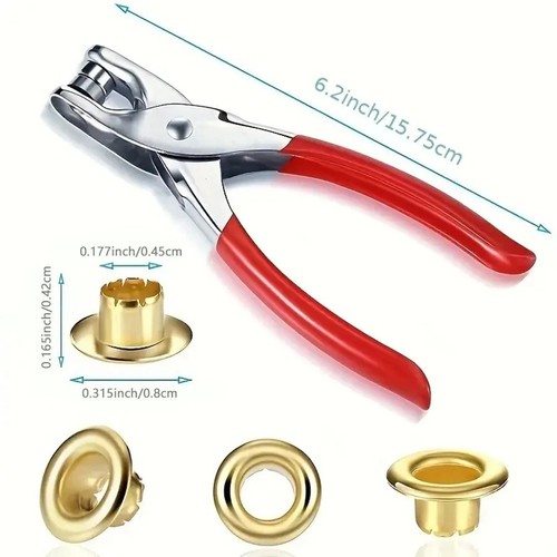 Steel eyelet pliers hole - steel,