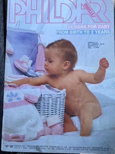 Phildar baby book 107 37 - phildar,