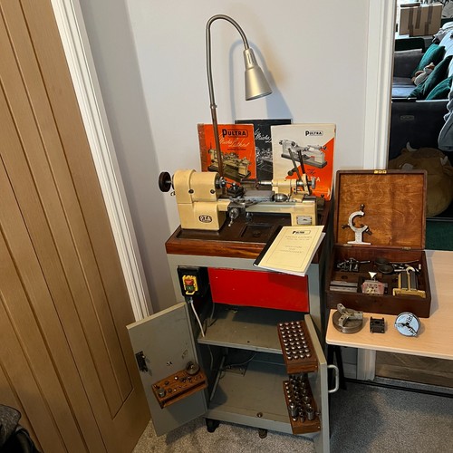 Pultra 1750 watchmakers lathe - 1750,