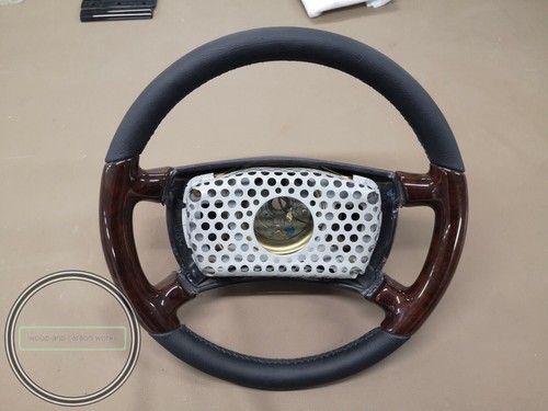 Mercedes steering wheel wood