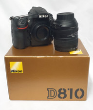 Nikon D810 Camera Body and Lens - Camera Shutter Replaced