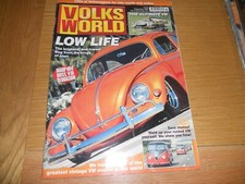 VolksWorld,sept 2005,beetle,karmann,vw,cabriolet,type 2,camper,bus,van,split
