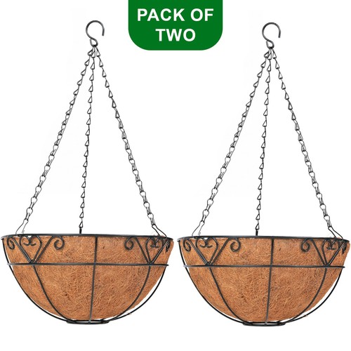 Metal hanging baskets - metal,