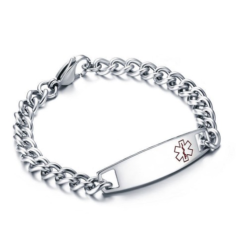 Medical alert stainless - medical, id