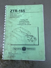 ZETOR 165 MOWER PARTS BOOK
