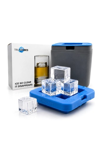 True cubes crystal clear - true, ice