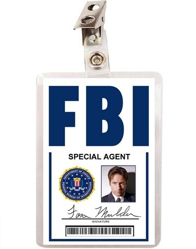 Files fox mulder fbi id - mulder,