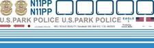 Decal 595 Bell 412 US Park Police N11PP