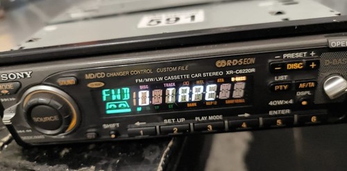 Vintage sony c6220r car - vintage, xr-c6220r