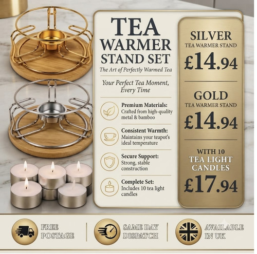 Premium tea warmer - tea, set