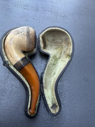 Antique meerschaum smoking - meerschaum,