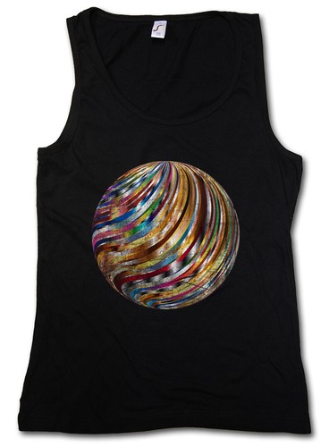 Disco ball woman - ball, tank