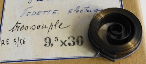 Spring for vedette electric - for,