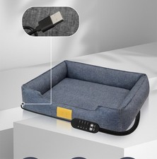 Linen Kennel Smart Electric Dog Nest Pet Cat Dogs Pets Heating Bed Soft Sofa Bed