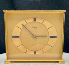 VTG IMHOF SWISS MCM ELECTRONIC TABLE DESK CLOCK, NON-NUMERIC MARKS c1970
