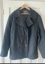 US Navy Wool pea coat/deck
