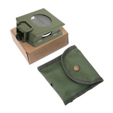Outdoor Camping Professional Military Army Metal Sighting Clinometer Compass