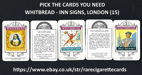 Whitbread inn signs - inn, london