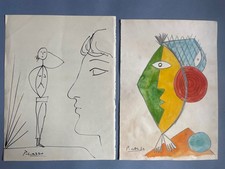 Picasso Pablo 2 X Original Art