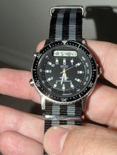 Vintage Seiko Mens Baby Arnie