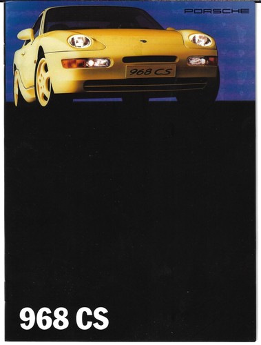 Porsche 968 1992 - 968, cs