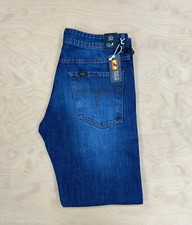 Lois Jeans Men's Marvin, Blue Dark Stone Wash straight Regular Fit Indigo  Spain