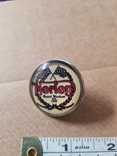 Norton Motorcycle Metal glass