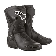 Alpinestars Women/Ladies Stella SMX S-MX 6 V3 Black Motorcycle Boots