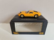 IXO KB 1/43 Lamborghini Miura P400 SV - Orange - 1972 - KBI007