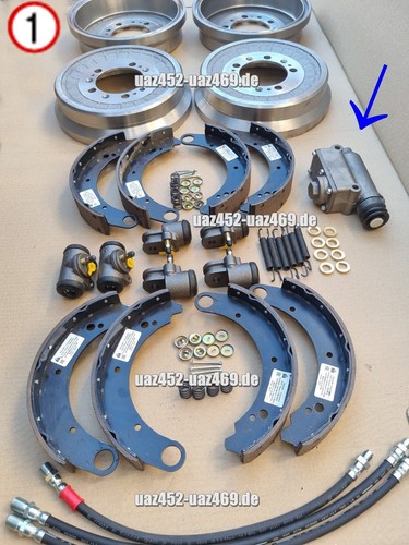 Repair kit brake uaz469 - kit,