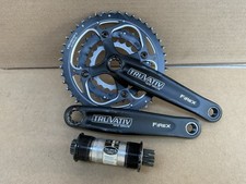 TruVativ Fixe  9s Triple Crankset MTB 175mm Black Nice Condition