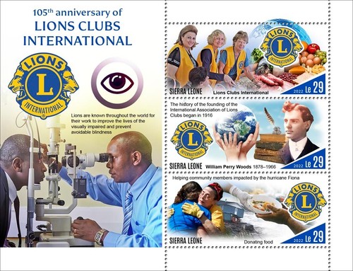 105th anniversary lions - of,
