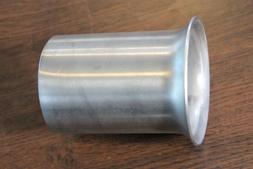 Stainless steel flared end - stainless,