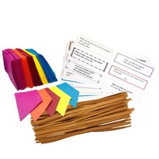 Tissue paper hats, snaps and