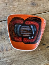Vintage Poole Pottery Delphis Mid-Century - Shaped Small Dish - Carol Cutler