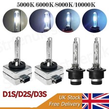 2xD1S D2S D3S Bulbs LED/Xenon For Audi BMW Replace For Philips/Osram 6000K 8000K