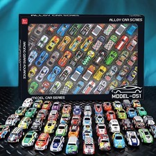 50 Alloy Pull Back Car Set - Mini Durable Die-Cast Model Cars Collection Gift