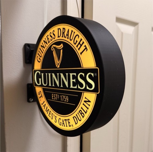 Guinness led lighted wall sign - led,