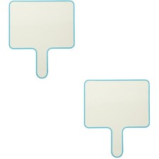 2pcs Interactive Answer Board Quick Response Board Handheld Double-sided