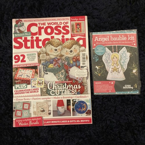 World cross stitching - world,