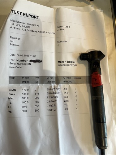 Delphi 28272472 fuel injector - delphi,