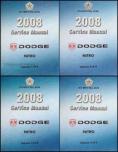 2008 dodge nitro shop - dodge, repair
