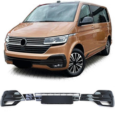 Fog Light Trims Gloss Black For VW T6.1 Bus Transporter 19 Onwards