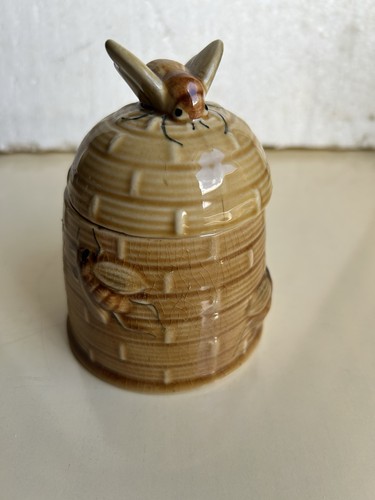 Vintage ceramic beehive honey - vintage,