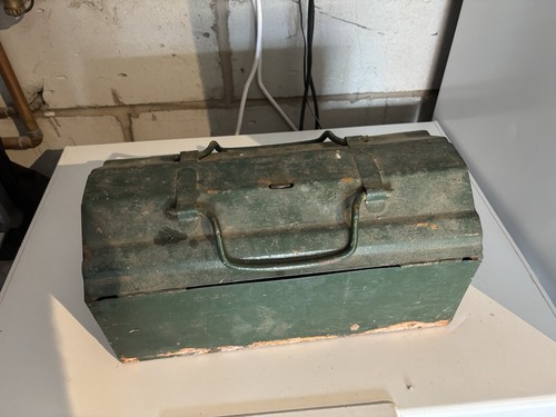 Metal tool box - tool,