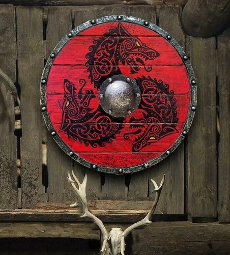 Medieval shield wooden - medieval,
