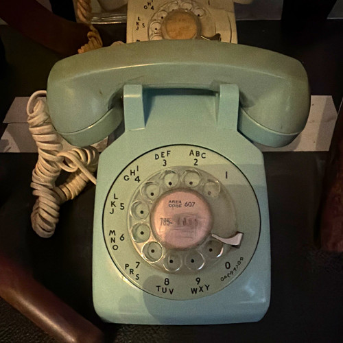 Bell vintage rotary dial desk - bell,