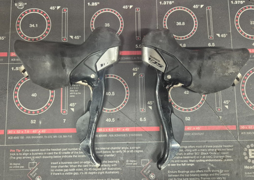 Shimano 5700 105 shifters - shimano,